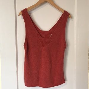 Coral Madewell Sweater-Tank